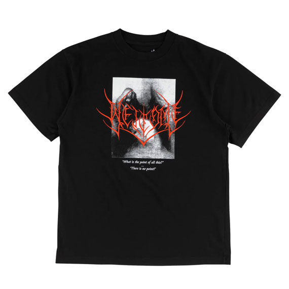 Welcome No Point Boxy T-Shirt - Black