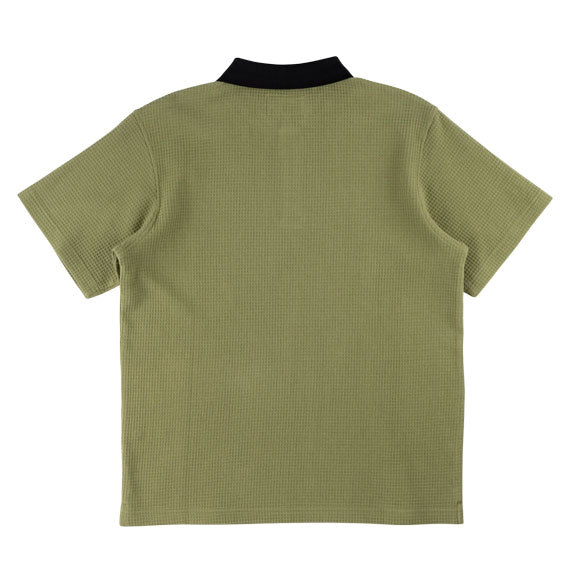 Welcome Sharp S/S Thermal Polo - Olive