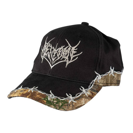 Welcome Splinter Embroidered Hat - Black