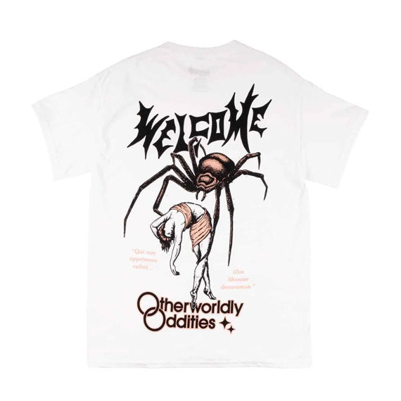 Welcome Widow Boxy T-Shirt - White