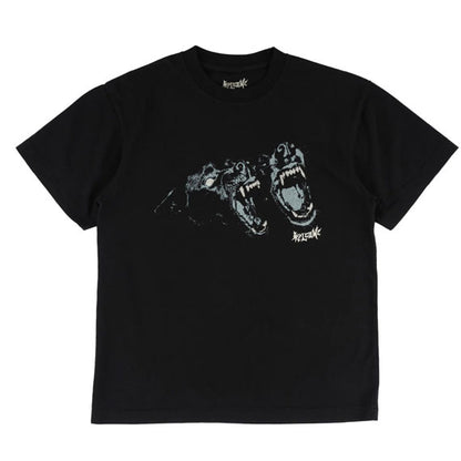 Welcome Woof T-Shirt Black