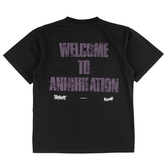 Welcome x Slipknot Annihilation T-Shirt Black