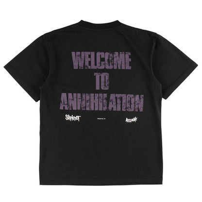Welcome x Slipknot Annihilation T-Shirt Black