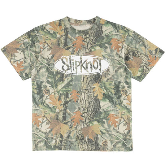 Welcome x Slipknot Oval Logo T-Shirt Camo