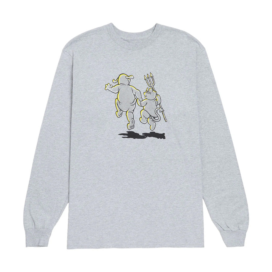 World Industries Friends Premium Longsleeve T-Shirt Sport Grey
