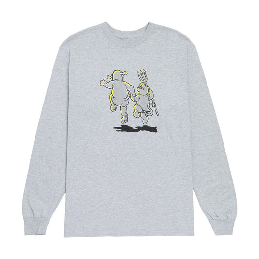 World Industries Friends Premium Longsleeve T-Shirt Sport Grey