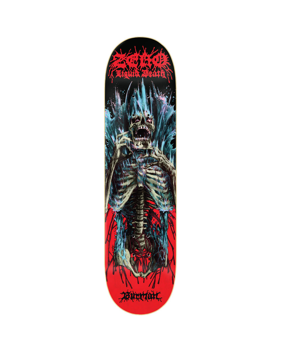 Zero Burman Liquid Death Deck 8.5"