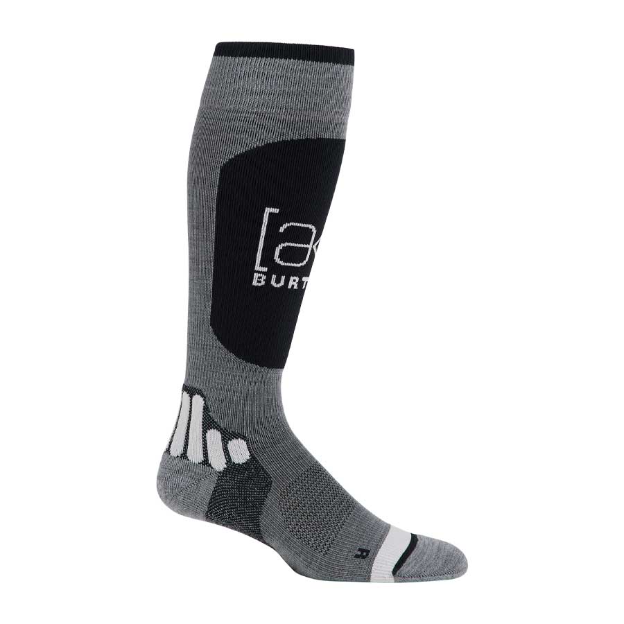 Burton AK Endurance Socks Gray Heather 2026