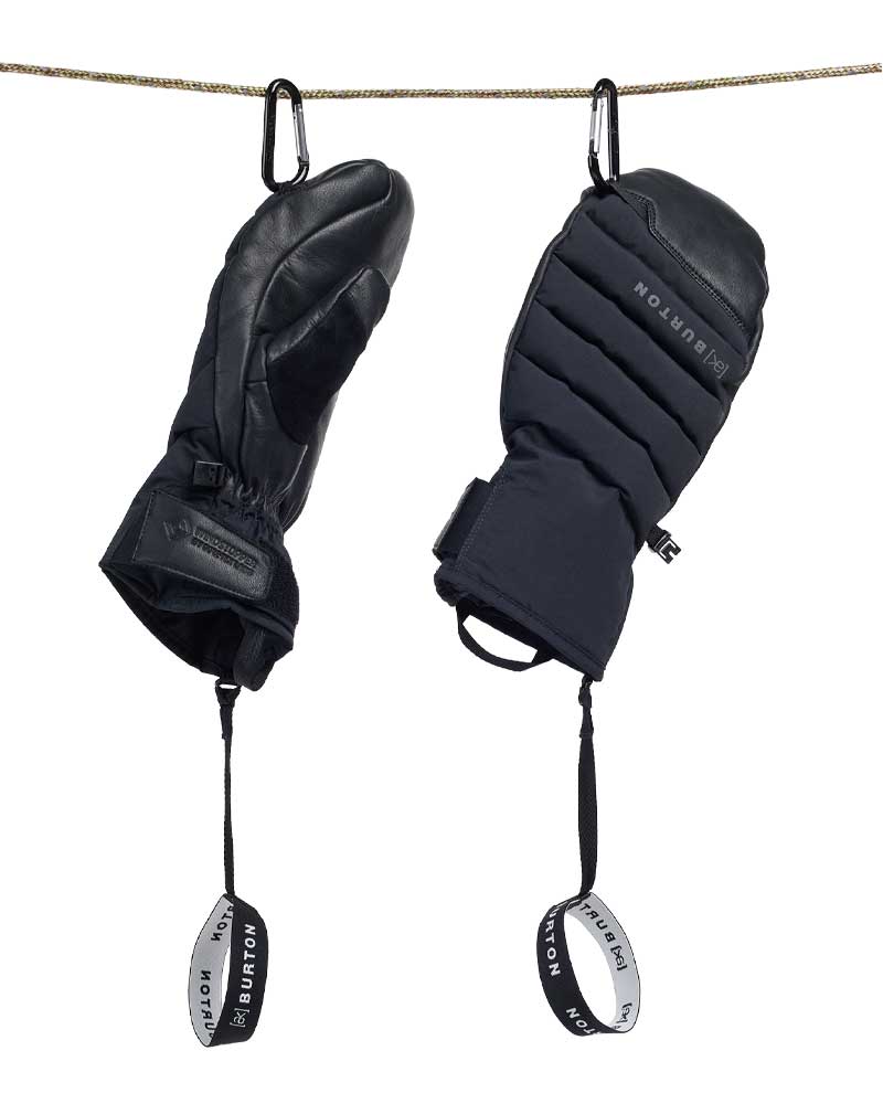 Burton [ak] Windstopper Oven Mittens True Black 2026 – The Source