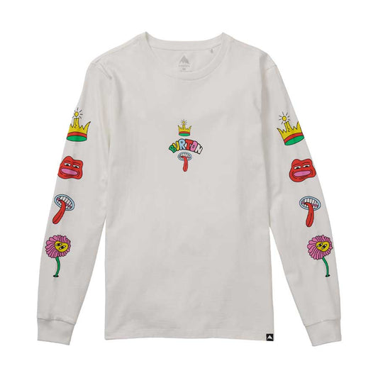 Burton Counterbalance 26 Long Sleeve T-Shirt Stout White 2026