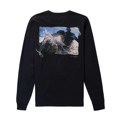 Burton Heavyweight Photo Long Sleeve T-Shirt True Black 2026