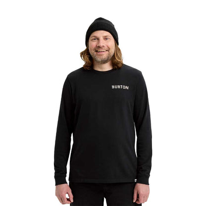 Burton Heavyweight Photo Long Sleeve T-Shirt True Black 2026