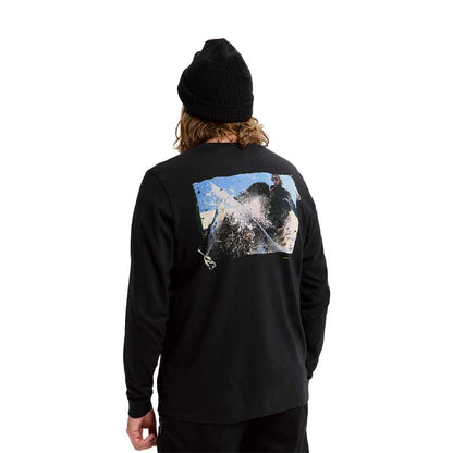 Burton Heavyweight Photo Long Sleeve T-Shirt True Black 2026