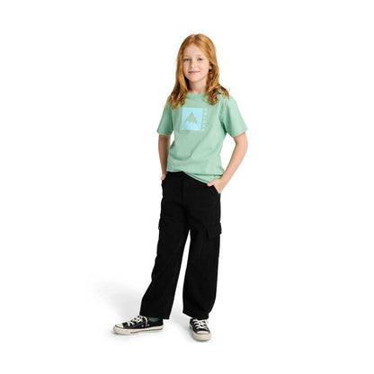 Burton Kids' Classic Mountain Short Sleeve T-Shirt Soft Sage 2026