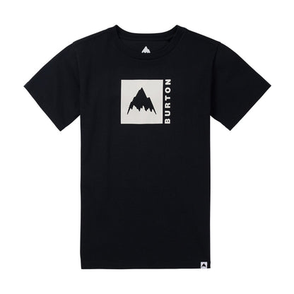 Burton Kids' Classic Mountain Short Sleeve T-Shirt True Black 2026