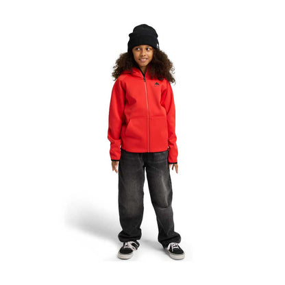 Burton Kids' Crown Weatherproof Full-Zip Fleece Flame Scarlet 2026