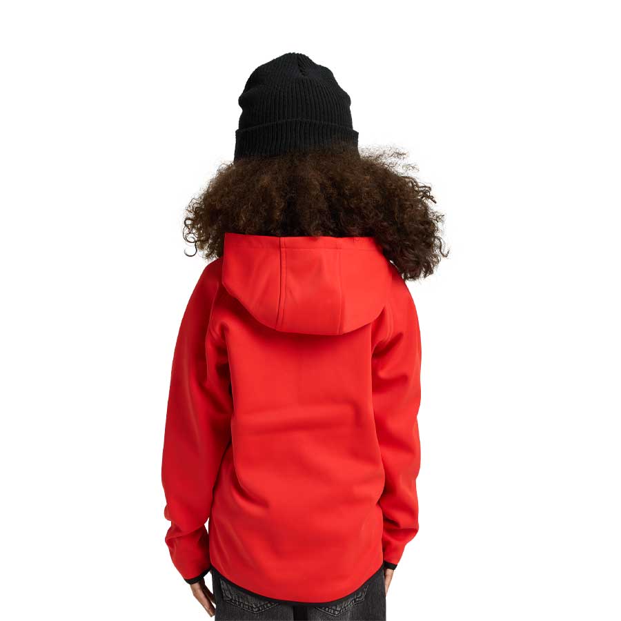 Burton Kids' Crown Weatherproof Full-Zip Fleece Flame Scarlet 2026