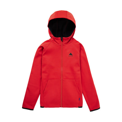 Burton Kids' Crown Weatherproof Full-Zip Fleece Flame Scarlet 2026