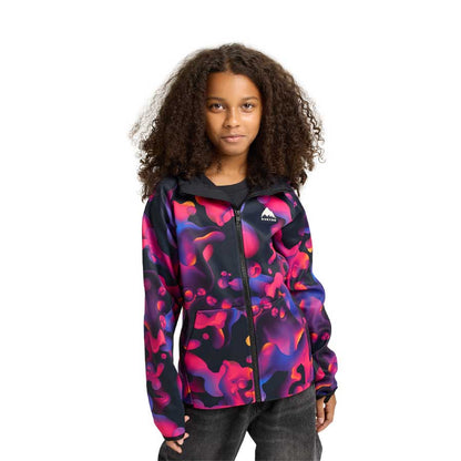 Burton Kids' Crown Weatherproof Full-Zip Fleece Lava Lamp 2026