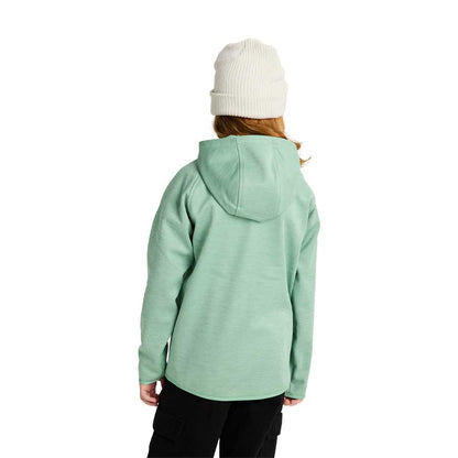 Burton Kids' Crown Weatherproof Full-Zip Fleece Soft Sage Heather 2026