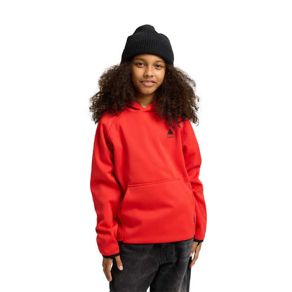 Burton Kids' Crown Weatherproof Pullover Fleece Flame Scarlet 2026