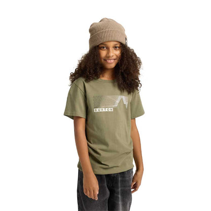 Burton Kids' Elmore Short Sleeve T-Shirt Forest Moss 2026