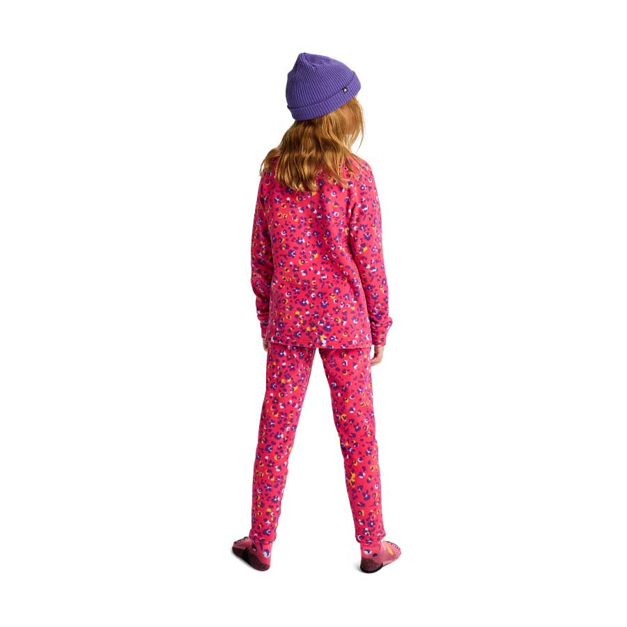 Burton Kids' Fleece Base Layer Set Wildcat Floral 2026