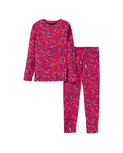 Burton Kids' Fleece Base Layer Set Wildcat Floral 2026