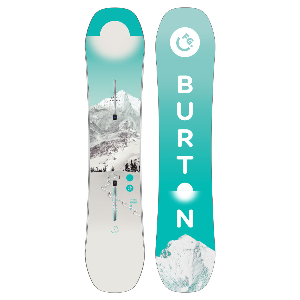 Burton Kids' Feelgood Smalls Camber Snowboard 2026