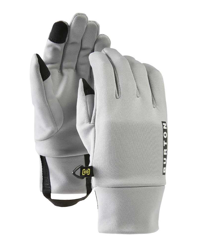 Burton Kids' Screen Grab Liner Gloves Silver Sconce 2026