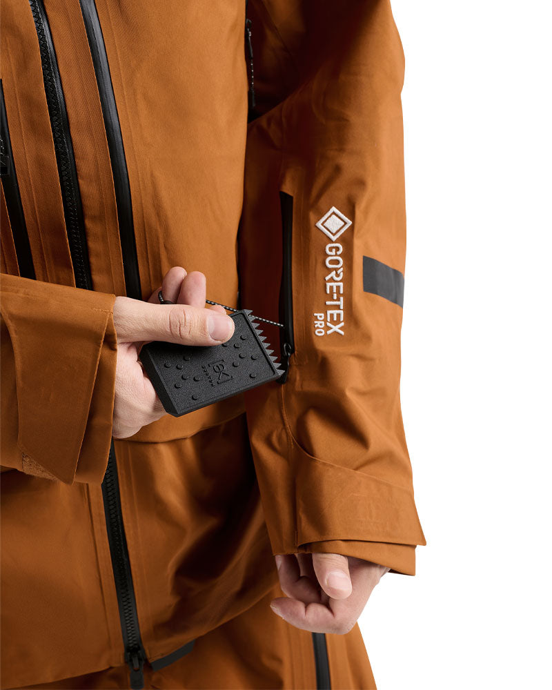 Burton Men's [ak] Acamar Gore-Tex Pro 3L Jacket Chestnut Brown 2026