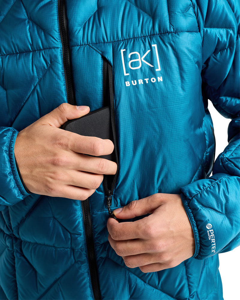 Burton Men's [ak] Baker Down Jacket Blue Teal 2026