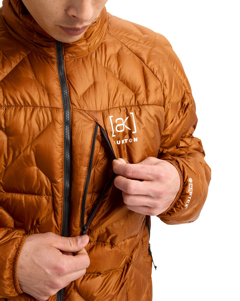 Burton Men's [ak] Baker Down Jacket Chestnut Brown 2026