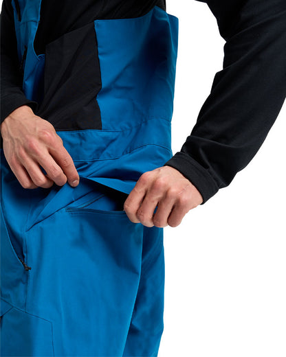 Burton Men's [ak] Cyclic Gore-Tex 2L Bib Pant Pant Blue Teal 2026