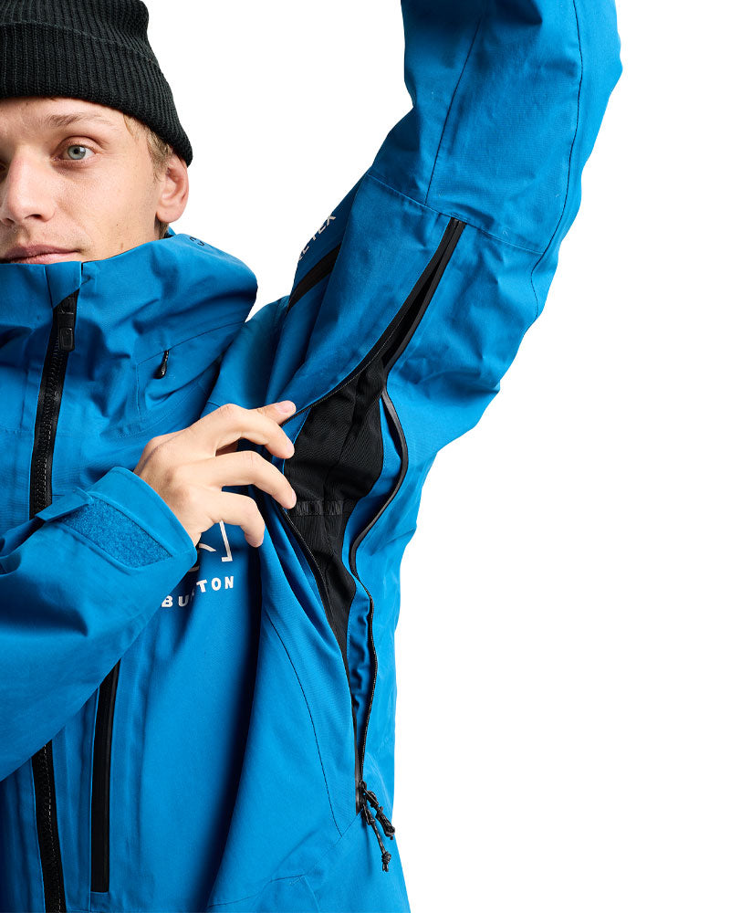 Burton Men's [ak] Cyclic Gore-Tex 2L Jacket Blue Teal 2026