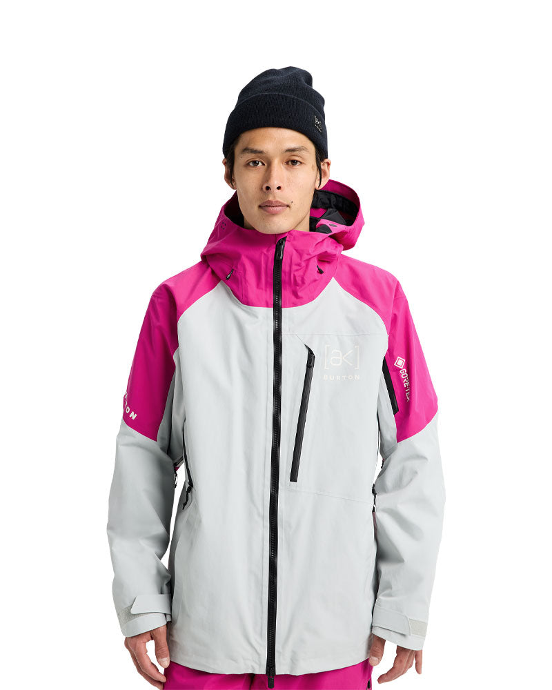 Burton Men's [ak] Cyclic Gore-Tex 2L Jacket Very Berry/Gray Cloud 2026