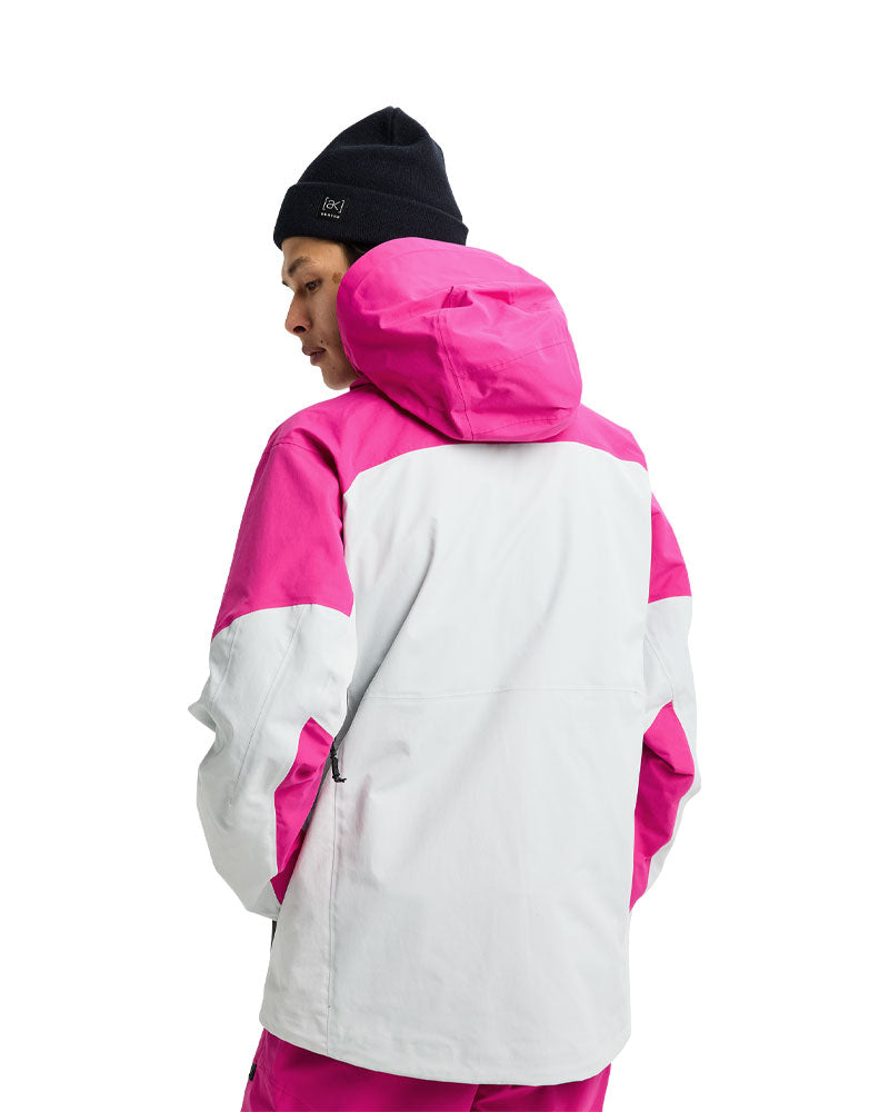 Burton Men's [ak] Cyclic Gore-Tex 2L Jacket Very Berry/Gray Cloud 2026