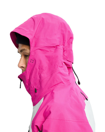 Burton Men's [ak] Cyclic Gore-Tex 2L Jacket Very Berry/Gray Cloud 2026