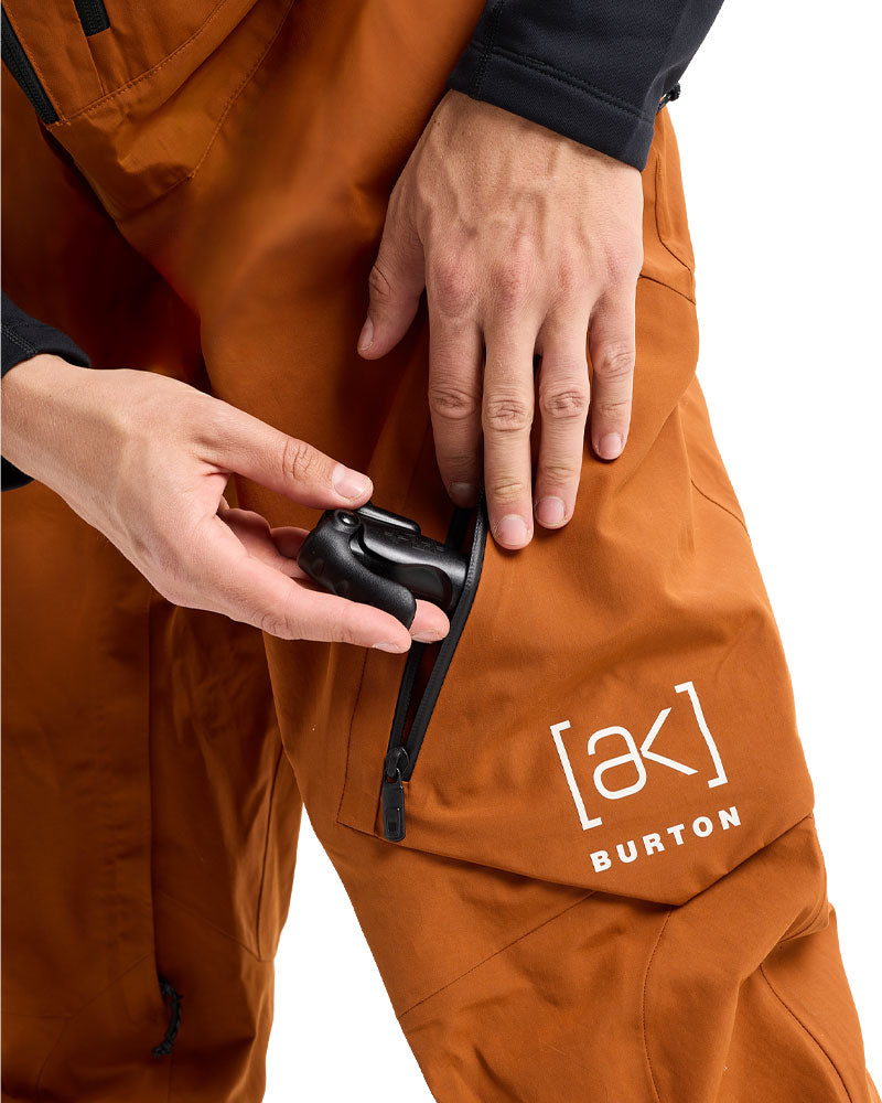 Burton Men's [ak] Cyclic Gore-Tex 2L Bib Pant Pant Chestnut Brown 2026