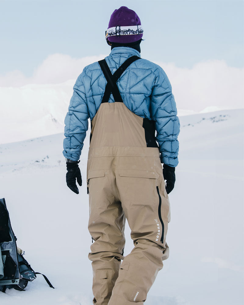 Burton Men's [ak] Freebird Gore‑Tex 3L Stretch Bib Pant Summit Taupe 2026