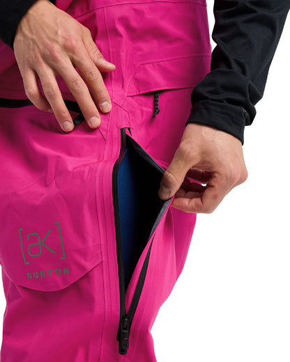 Burton Men's [ak] Freebird Gore‑Tex 3L Stretch Bib Pant Pant Very Berry 2026