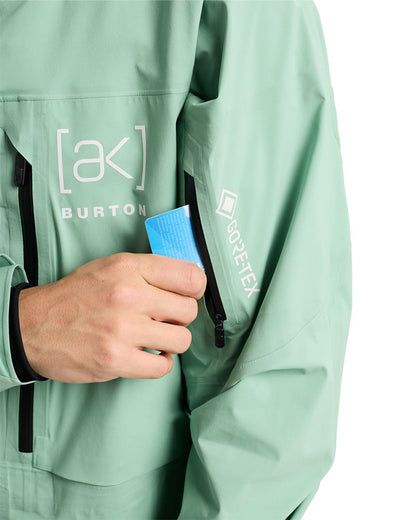 Burton Men's [ak] Hover Gore-Tex Stretch 3L Jacket Soft Sage 2026