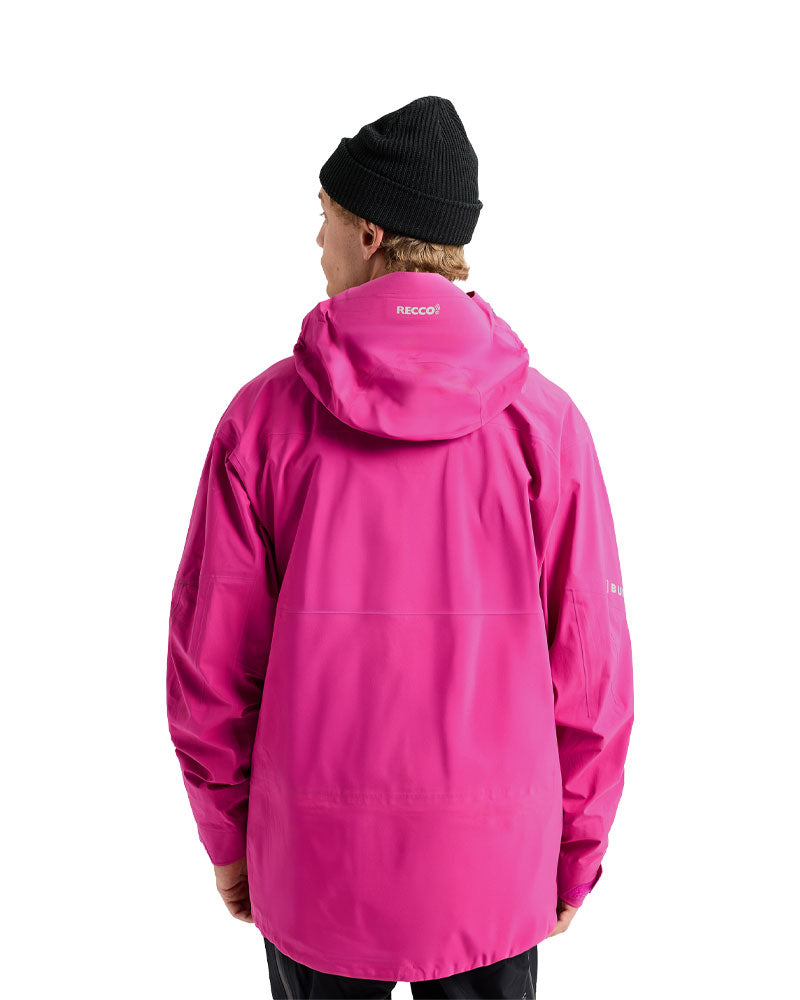 Burton Men's [ak] Hover Gore-Tex Stretch 3L Jacket Very Berry 2026