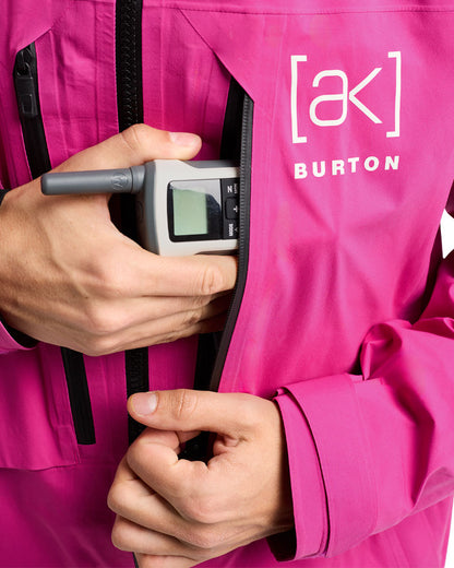 Burton Men's [ak] Hover Gore-Tex Stretch 3L Jacket Very Berry 2026