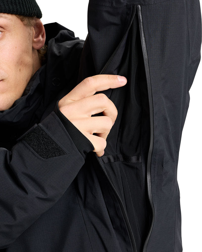 Burton Men's [ak] LZ Gore-Tex Down Jacket True Black 2026 – The