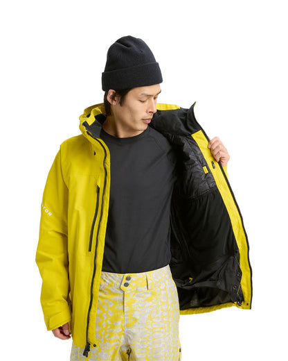 Burton Men's [ak] Swash Gore‑Tex 2L Jacket Atomic Yellow 2026