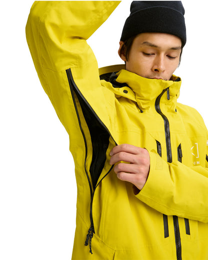 Burton Men's [ak] Swash Gore‑Tex 2L Jacket Atomic Yellow 2026