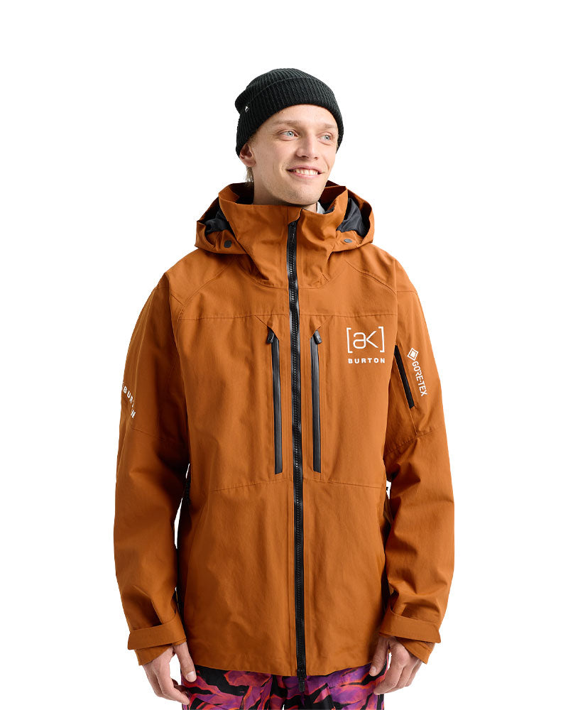 Burton Men's [ak] Swash Gore‑Tex 2L Jacket Chestnut Brown 2026