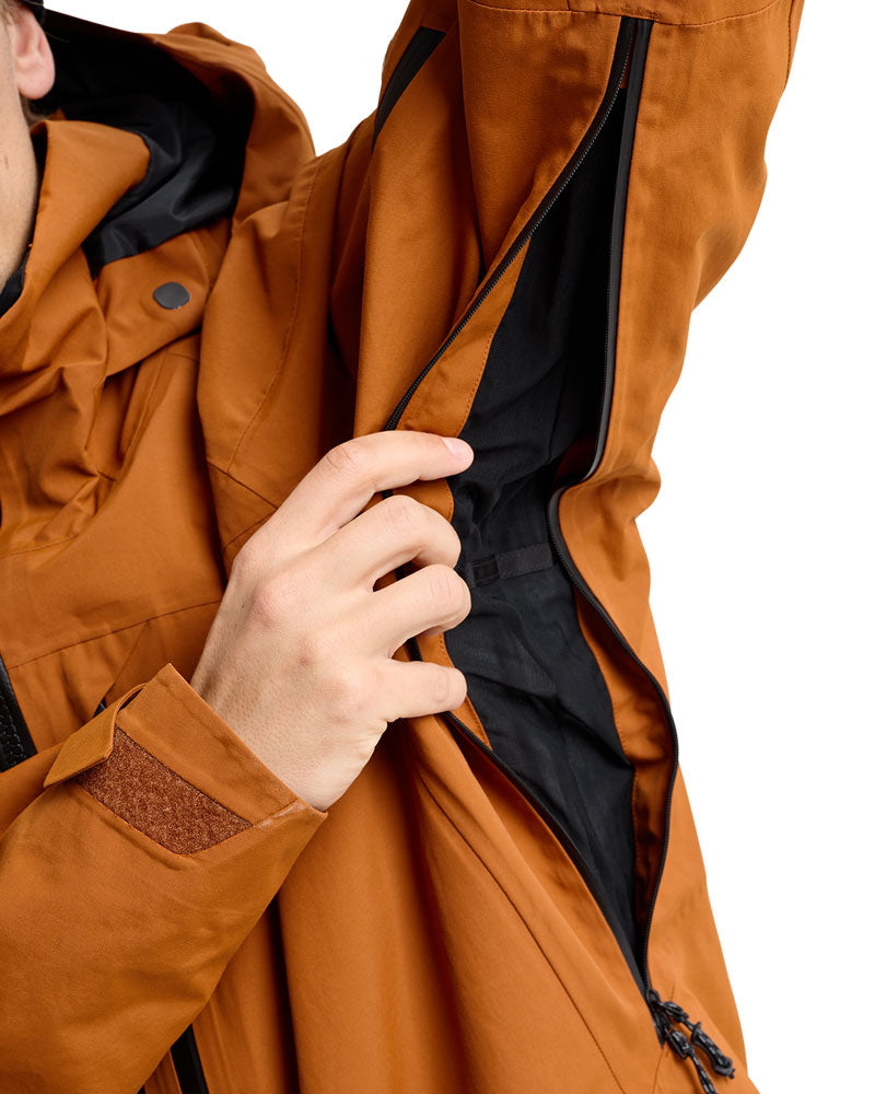 Burton Men's [ak] Swash Gore‑Tex 2L Jacket Chestnut Brown