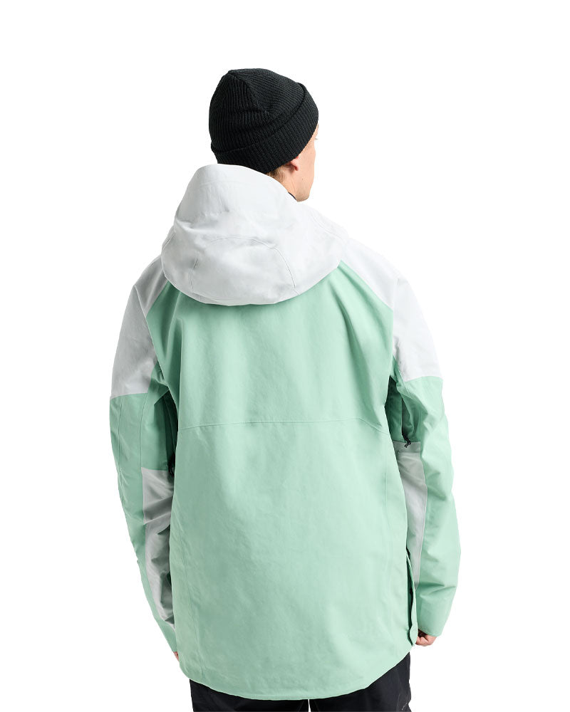 Burton Men's [ak] Velocity Gore-Tex Anorak Jacket Soft Sage/Gray